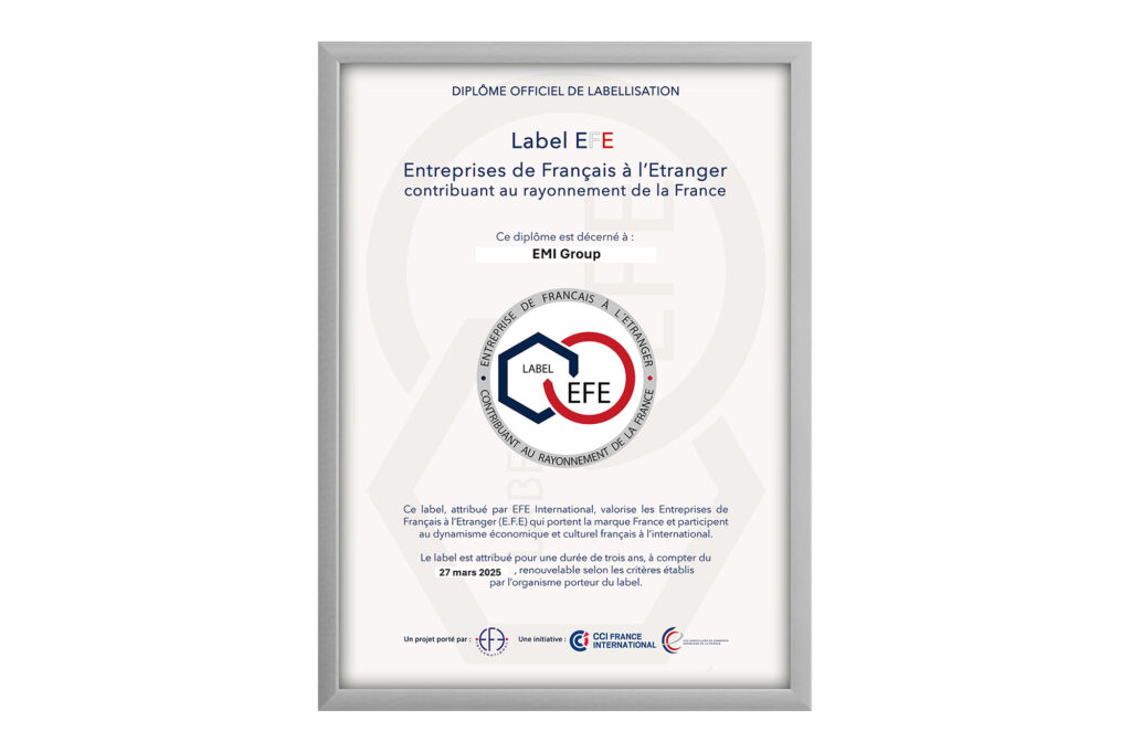EMI Group receives the EFE label
