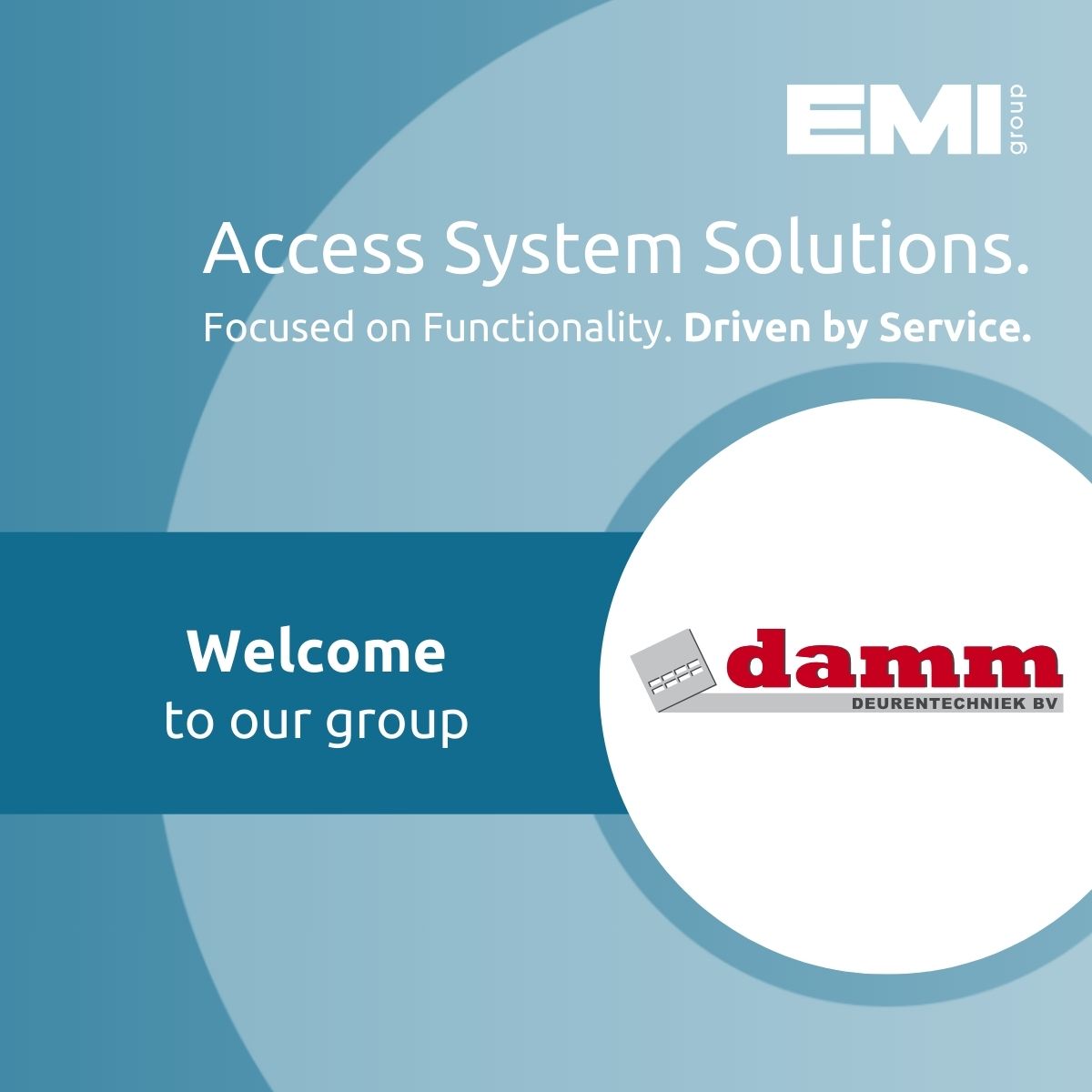 EMI Group Enters the Dutch Market Through the Acquisition of Damm Deurentechniek BV