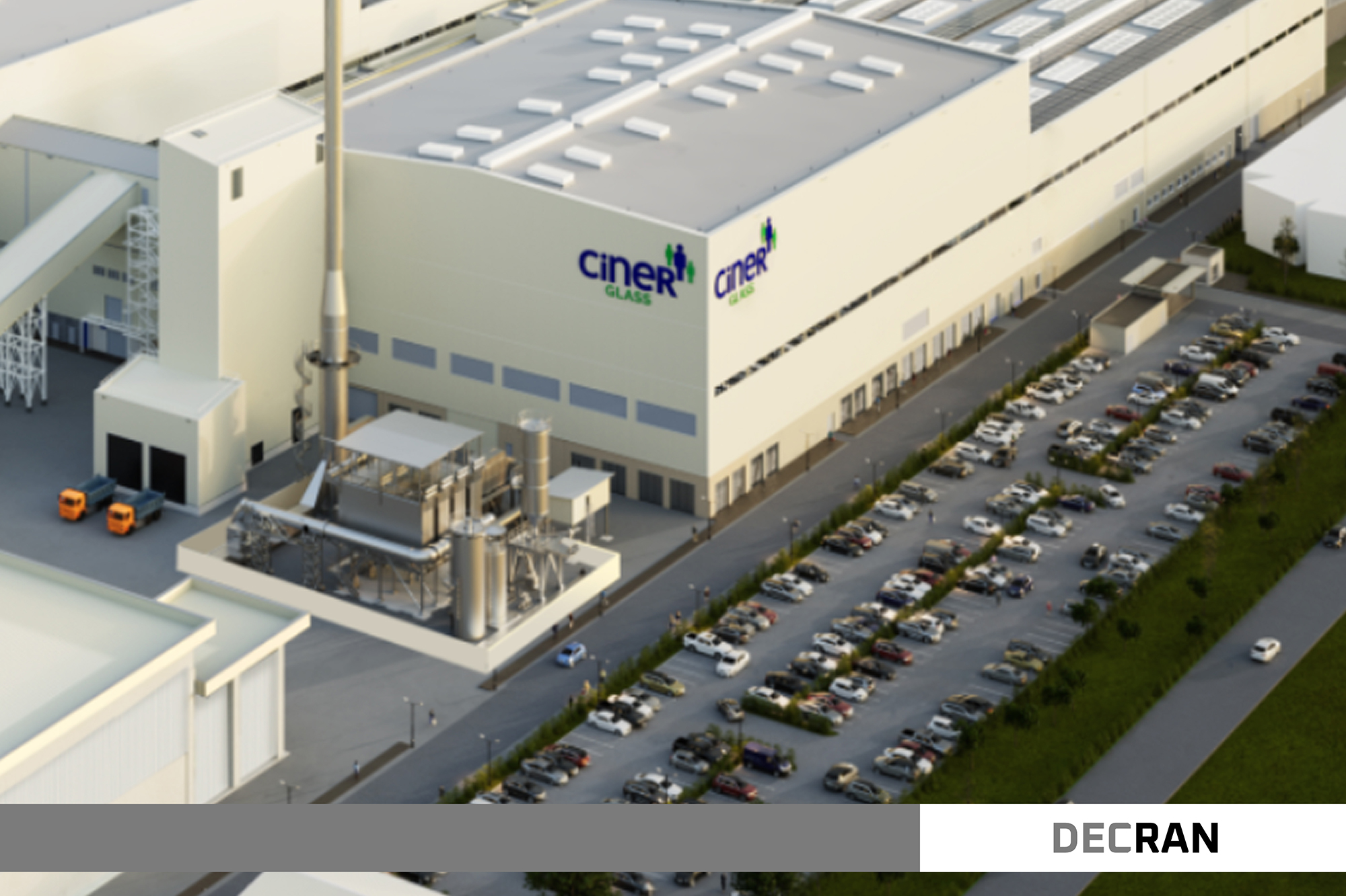 Decran- Execuție tehnică pentru proiectul CINER Glass